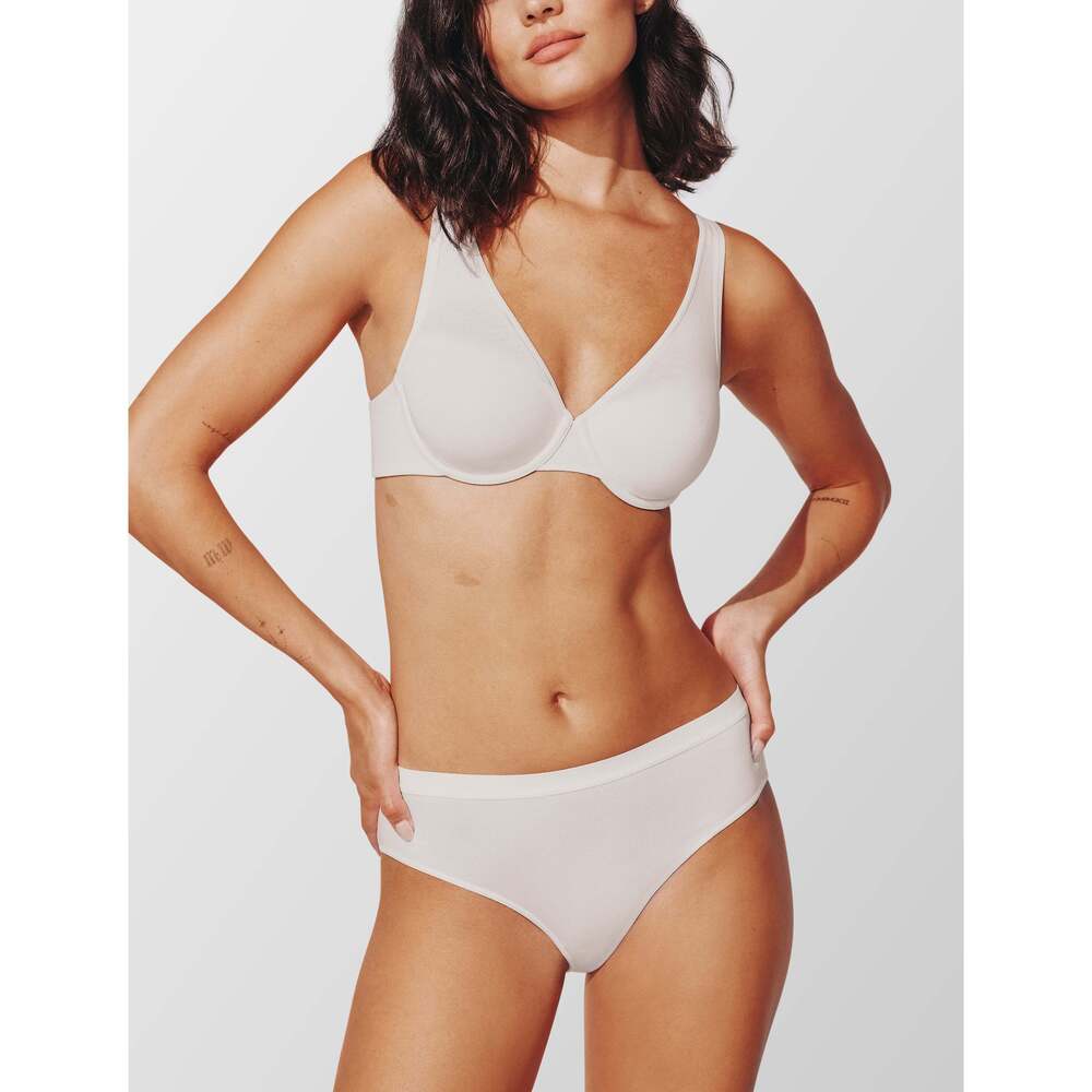 ThirdLove Organic Cloud Cotton Perfect Coverage Bra Size 36Esea-salt / 36E - Picture 2 of 3